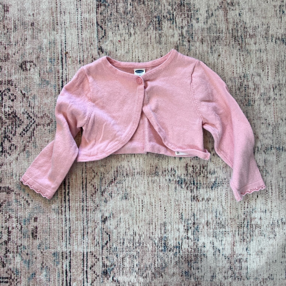 Old Navy Pink Sweater Cozy Knit Top